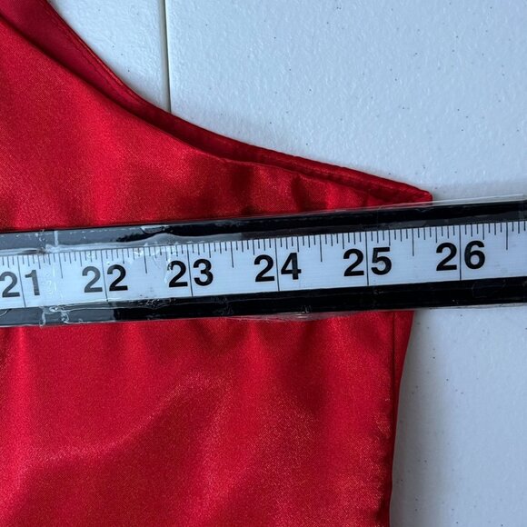 Night Studio Plus 22W Red 3 Pc Skirt Suit Set Blazer Tank Mother of Bride Church - Picture 9 of 16